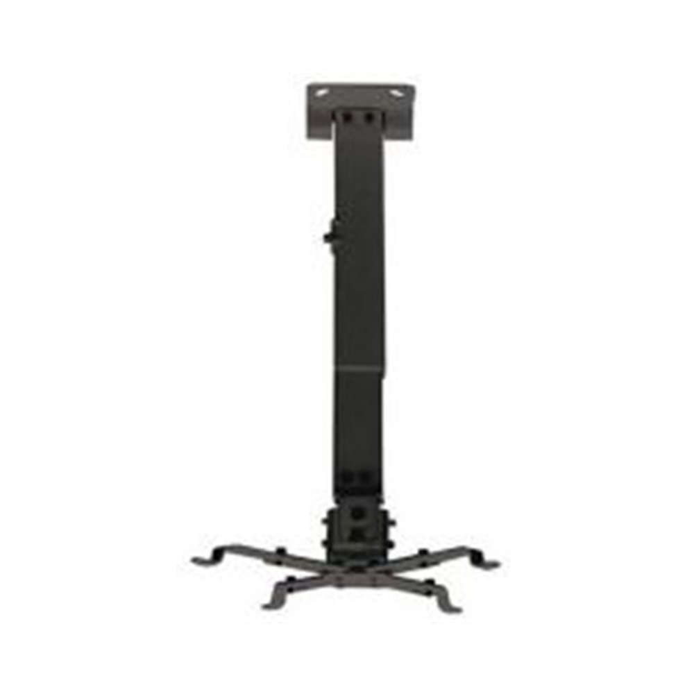 soporte de techo tooq proyector 20kg negro (pj2012t-b)
