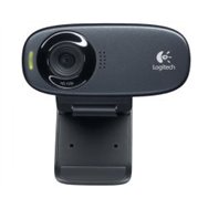 webcam logitech c310 hd usb micro negra (960-001065)