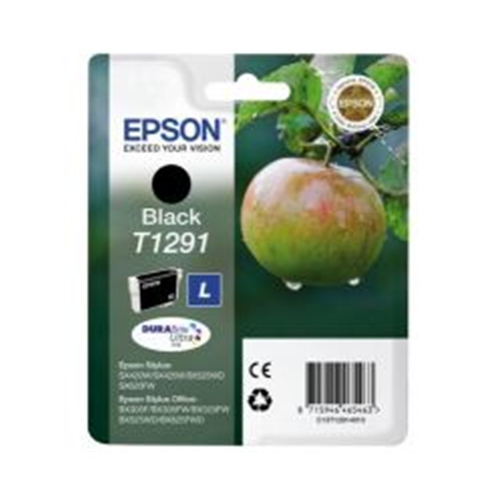 tinta epson t1291 negro 11.2ml 385 pág (c13t12914012)