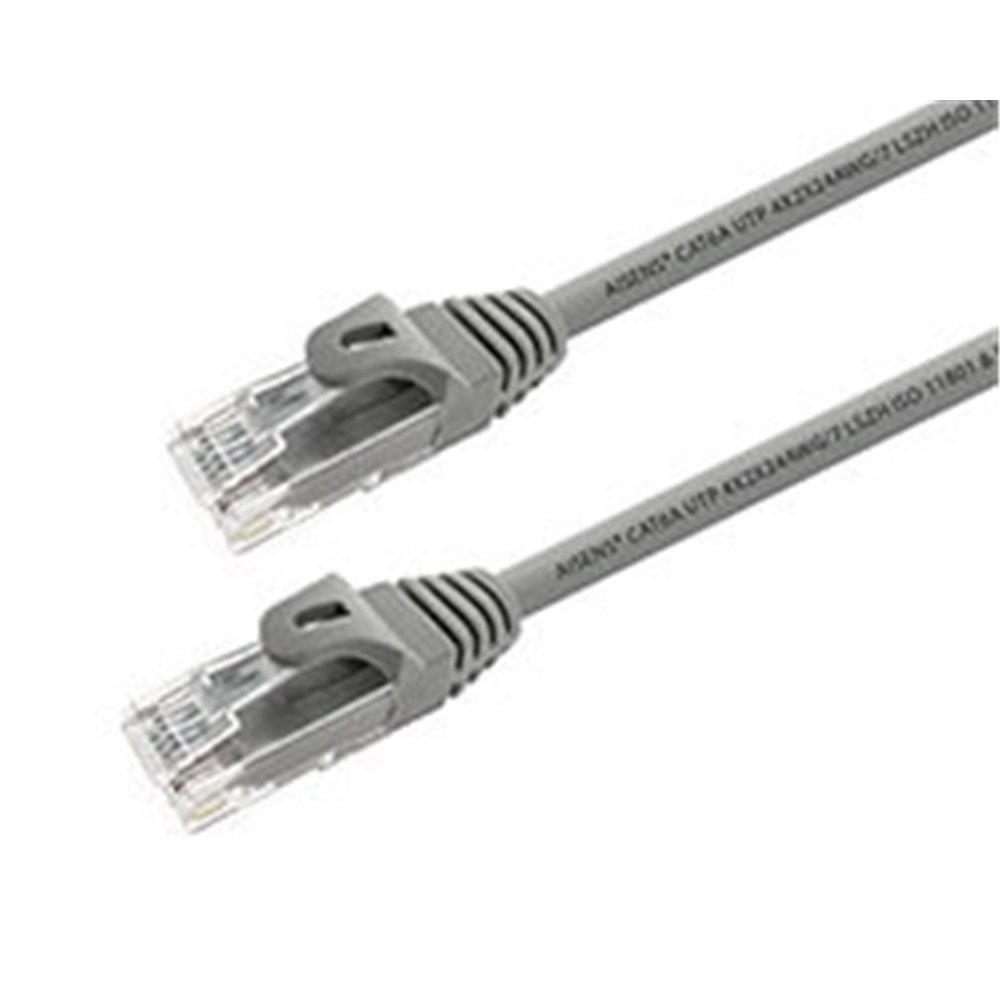 latiguillo aisens rj45 cat.6a utp 0.5m gris (a145-0325)