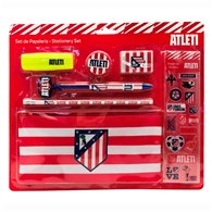 set papeleria atletico de madrid