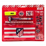 set papeleria atletico de madrid