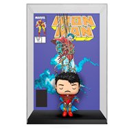 figura pop comic cover marvel iron man