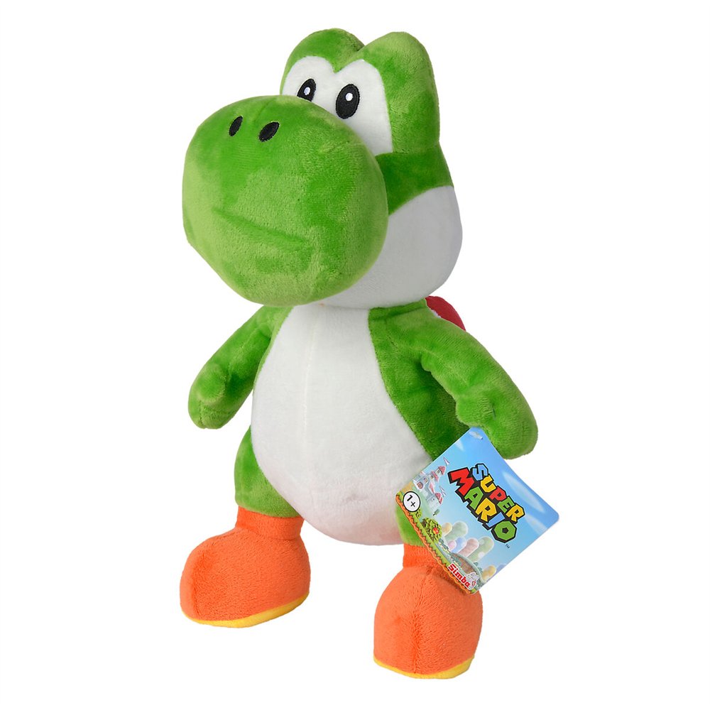 peluche yoshi super mario bros 30cm