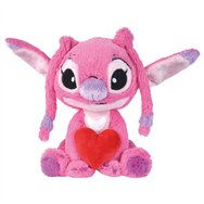 peluche corazon angel stitch disney 25cm