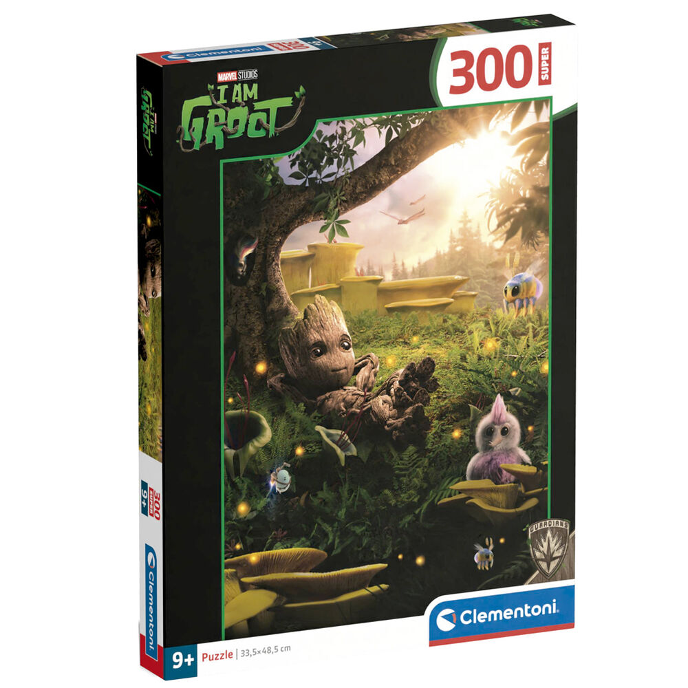puzzle i am groot marvel 300pzs