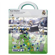 libro de pegatinas reutilizables 3d estadio real madrid
