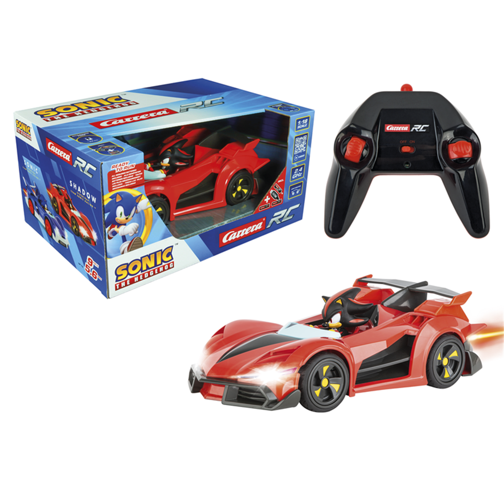 coche radio control team dark shadow