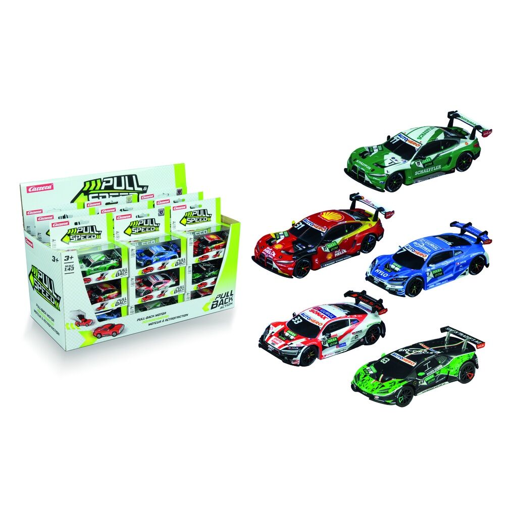 coche pull & speed dtm racers surtido