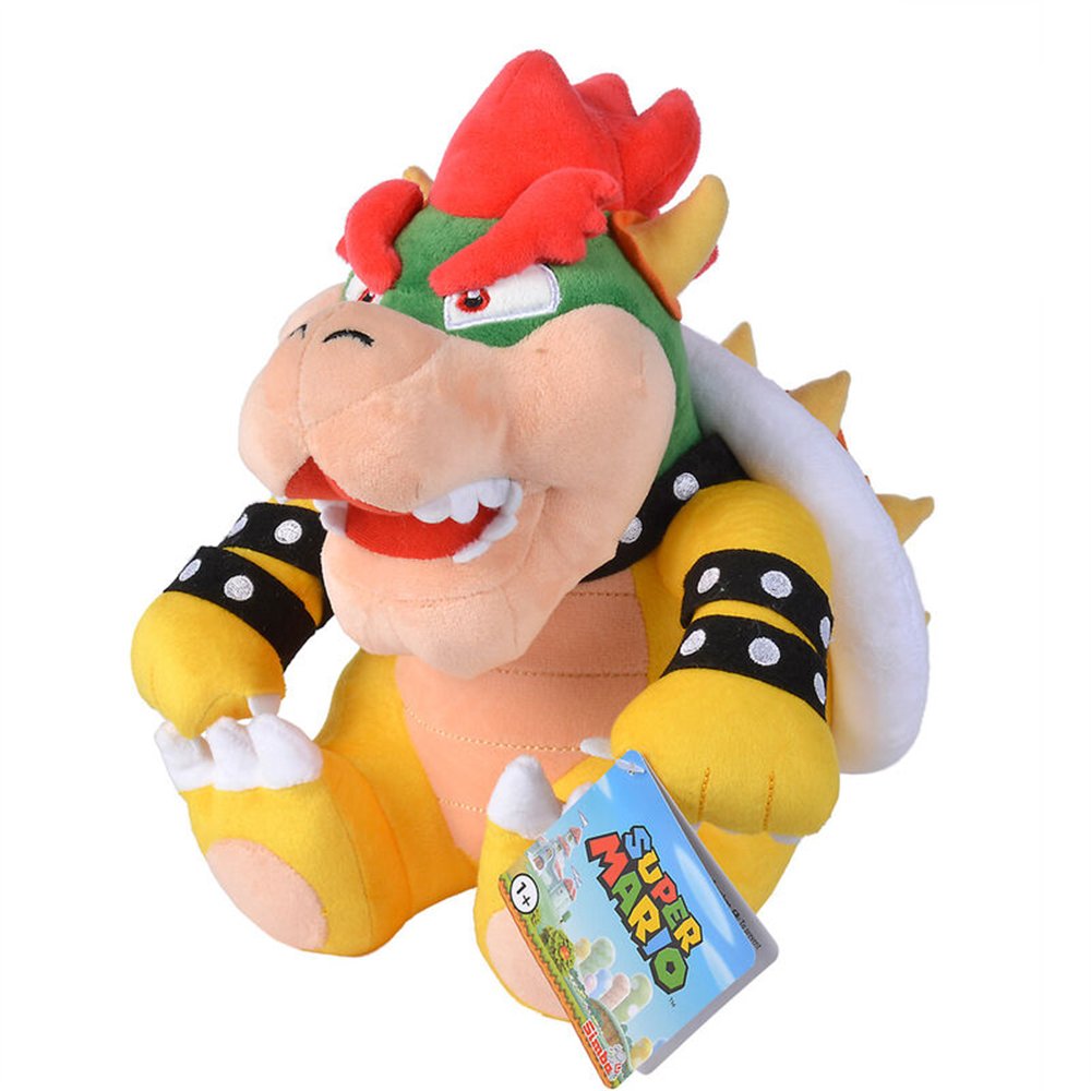 peluche bowser super mario bros 30cm