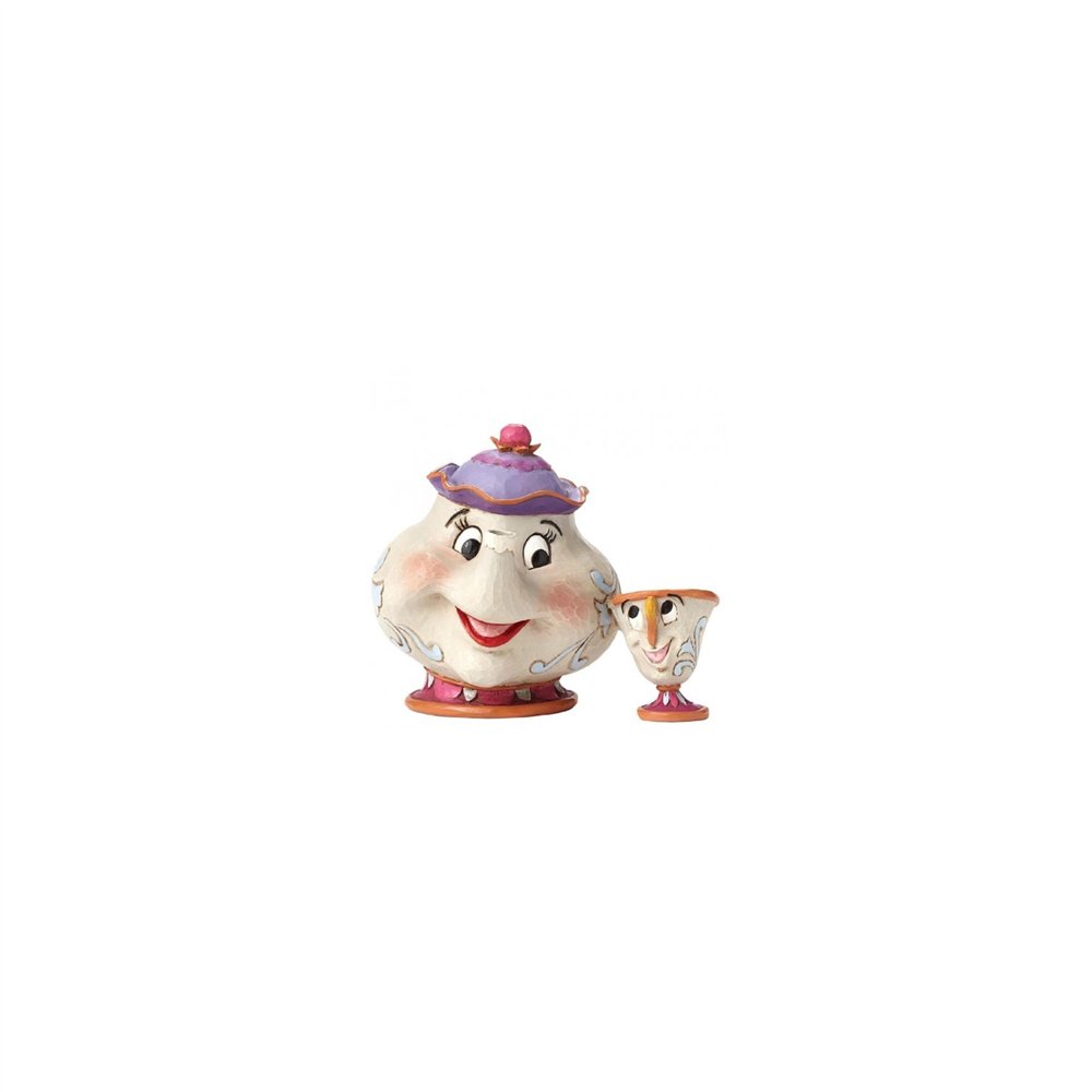 figura enesco disney la bella y la bestia mrs potts & chip rs458143