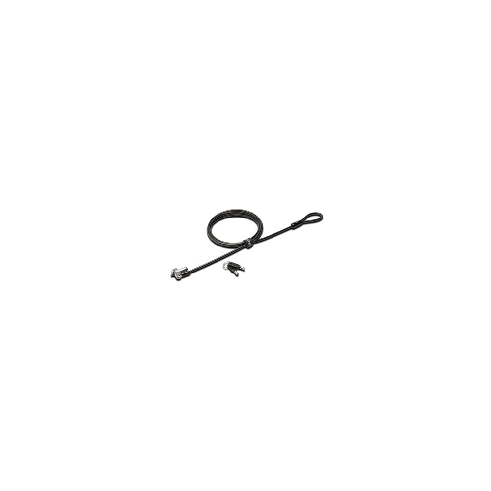 cable de seguridad kensington candado con llave n17 para portatiles negro plata k64440ww
