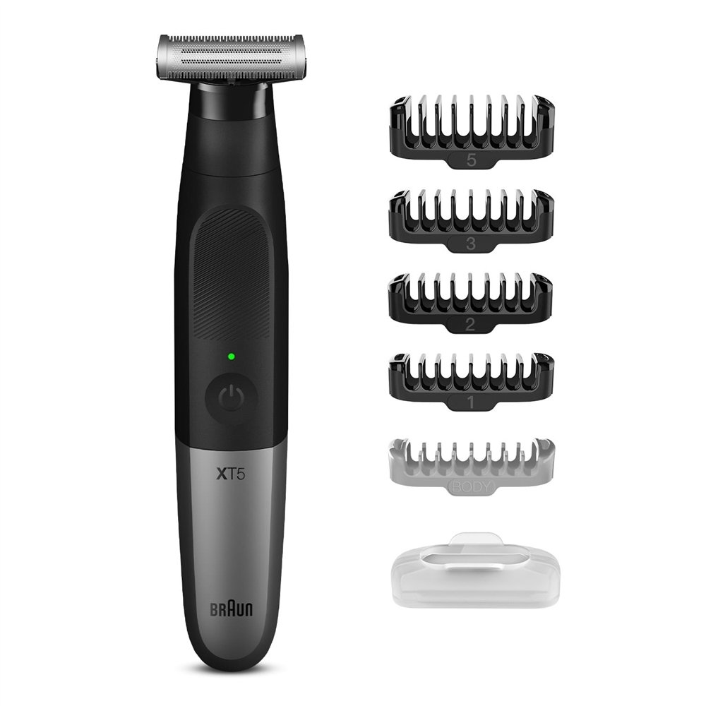 braun xt5100 máquina de afeitar de láminas recortadora negro
