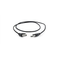 gembird cc-usb2-amaf-75cm/300-bk cable usb 0,75 m usb 2.0 usb a negro