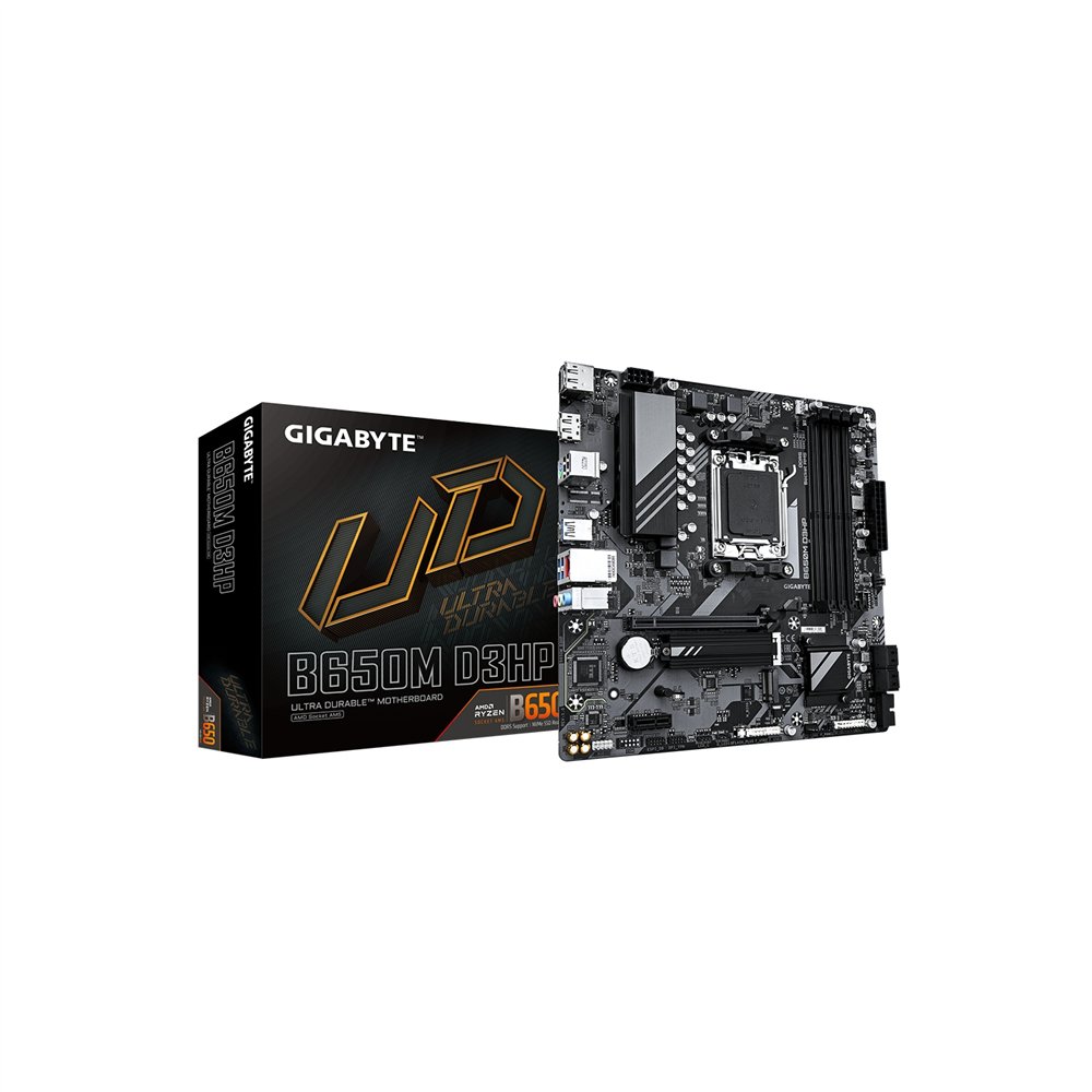 gigabyte b650m d3hp (rev. 1.0) amd b650 zócalo am5 micro atx
