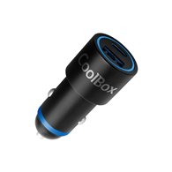 coolbox coo-cuc-48ca cargador de dispositivo móvil universal negro, azul encendedor de cigarrillos carga rápida auto, interior