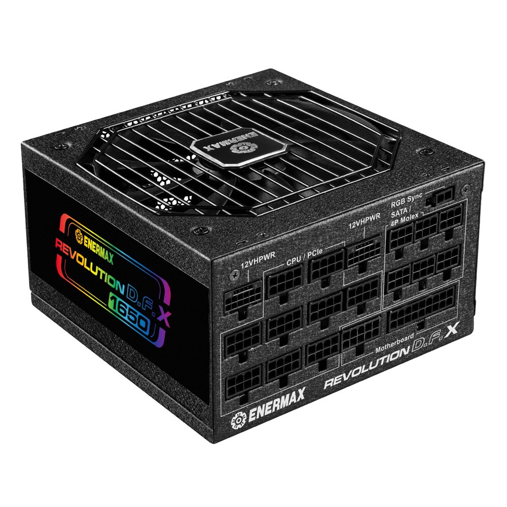 enermax ert1650ewt unidad de fuente de alimentación 1650 w 20+4 pin atx atx negro