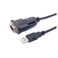 equip 133391 cable de serie negro 1,5 m usb tipo a db-9
