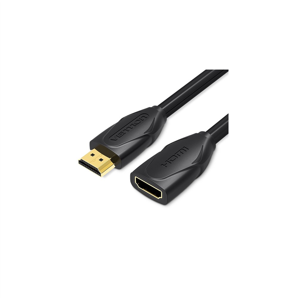 vention cable alargador hdmi vaa-b06-b100/ hdmi macho - hdmi hembra/ 1m/ negro