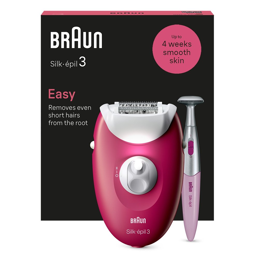 braun silk-épil 3 3-202 20 pinzas fruta del bosque