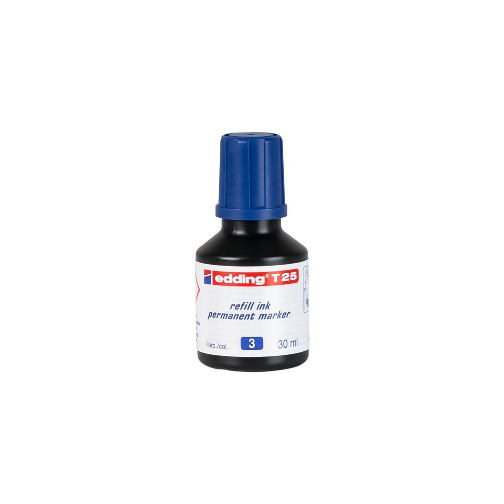 edding t 25 recambio para marcador azul 30 ml 1 pieza(s)