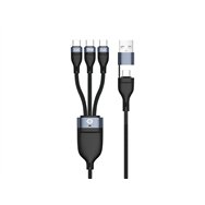 conceptronic etta06b15c cable usb usb 2.0 1,5 m usb a/usb c 3 x usb c negro