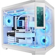 mars gaming mc3tcorelcdw carcasa de ordenador midi tower blanco