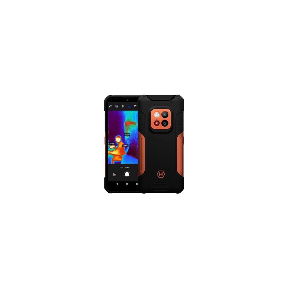 hammer construction 2 thermal 5g 16,7 cm (6.58") sim doble android 14 4g usb tipo c 8 gb 256 gb 6500 mah negro