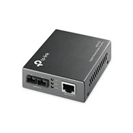 conversor de medios tp-link monomodo gbe (mc210cs)