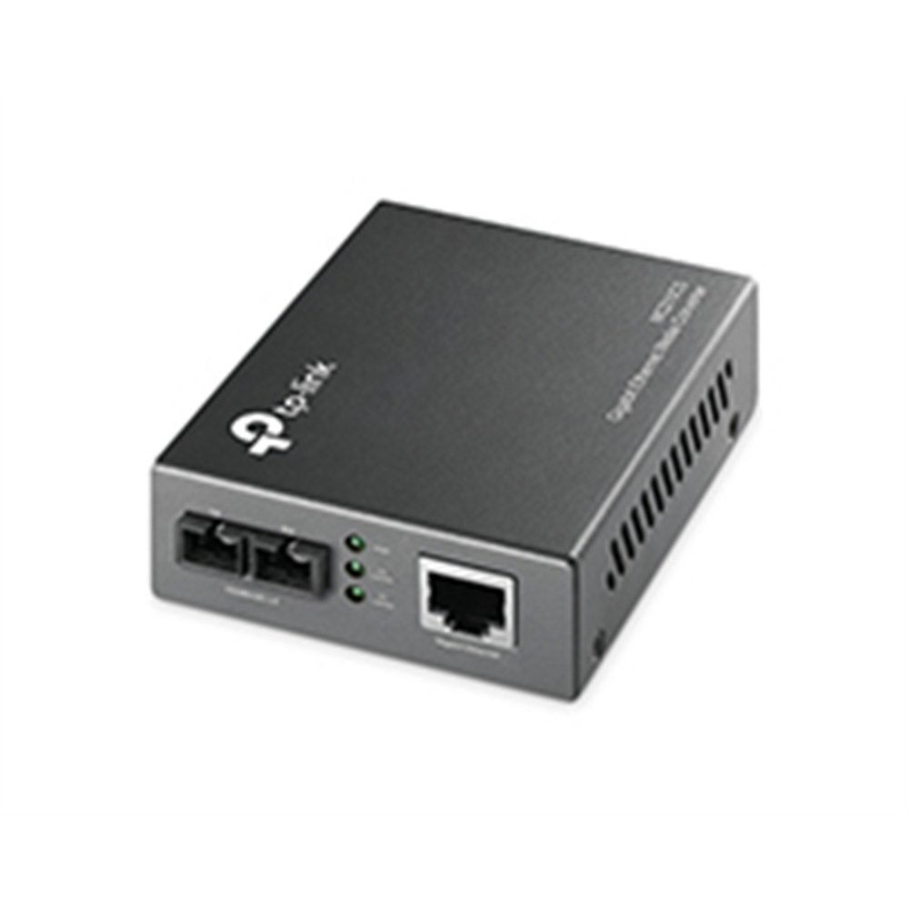 conversor de medios tp-link monomodo gbe (mc210cs)
