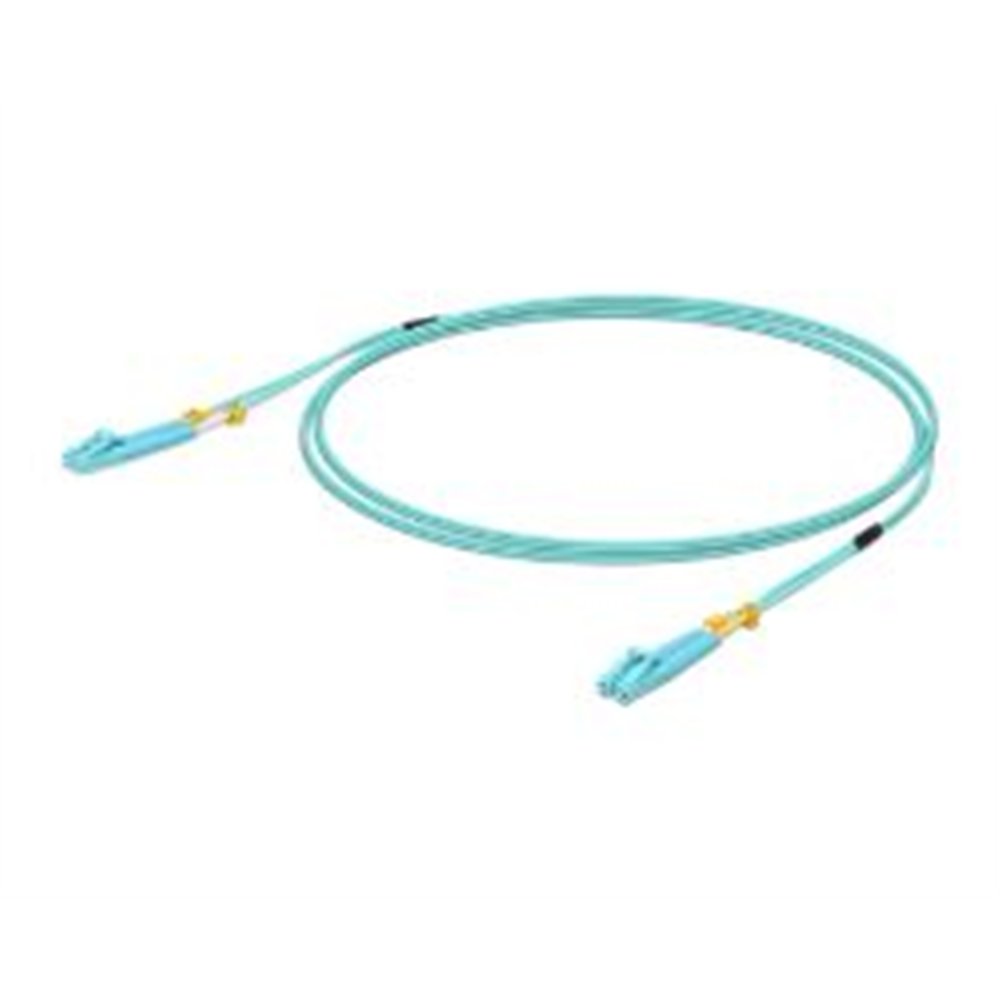 cable fibra óptica ubiquiti 0.5m aguamarina (uoc-0.5)