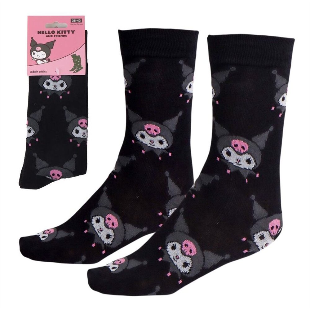 calcetines kuromi hello kitty