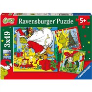 puzzle el grinch 3x49pzs