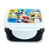 sandwichera + cubiertos soldado imperial stormtrooper star wars