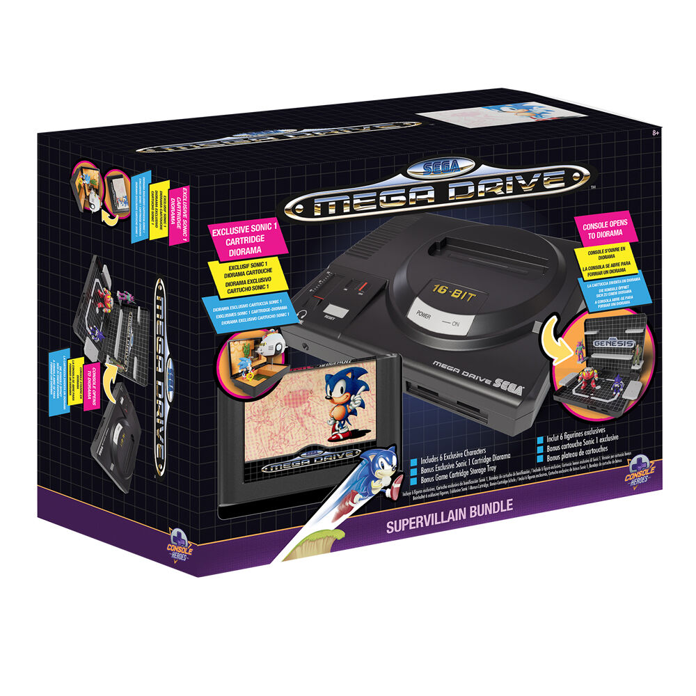 diorama mega drive boss level 1 sonic the hedgehog console heroes