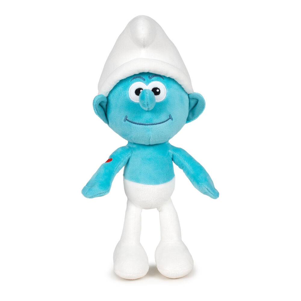 peluche fortachon los pitufos la pelicula 32cm