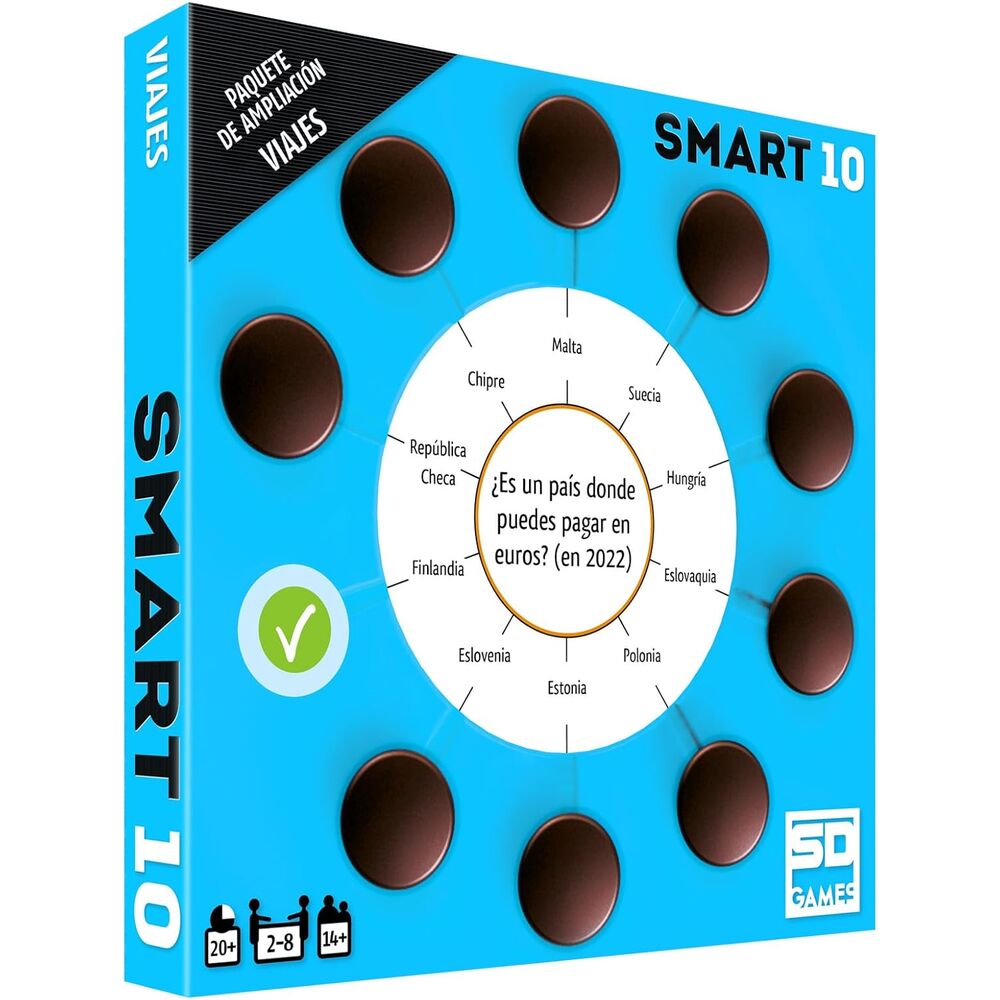 expansion viajes juego smart 10 español