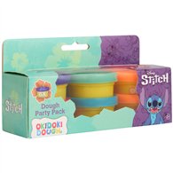 blister 6 mini botes plastilina stitch disney