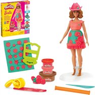 rosas y cerquillos barbie play-doh