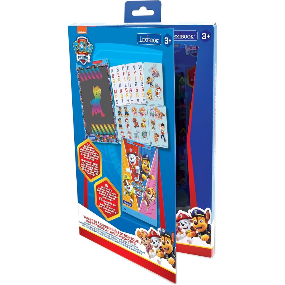 pizarra magica educativa patrulla canina paw patrol