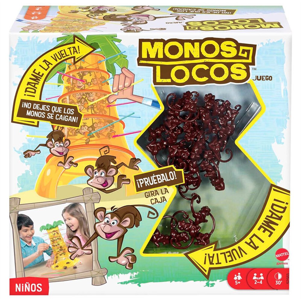 juego mesa monos locos