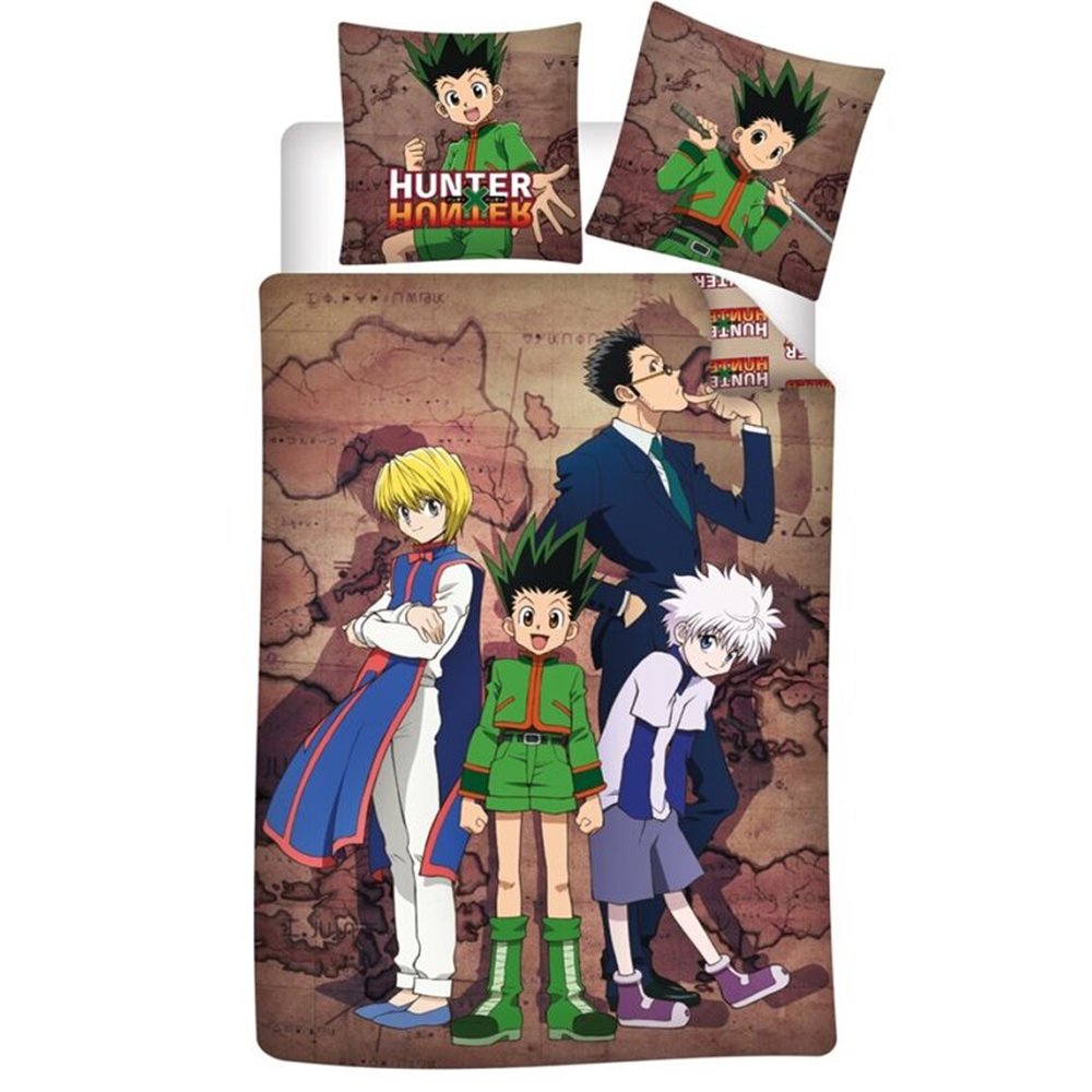 funda nordica hunter x hunter cama 90 algodon