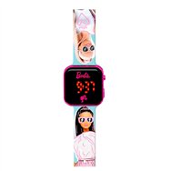 reloj led barbie