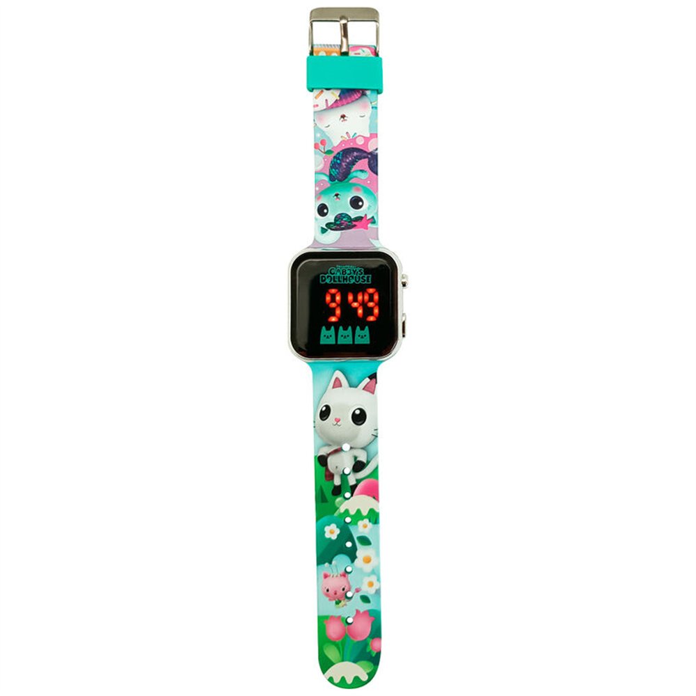reloj led la casa de muñecas de gabby