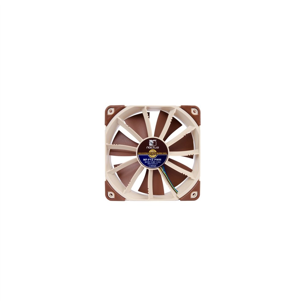 ventilador caja noctua nf-f12 pwm 12x12 nf-f12pwm