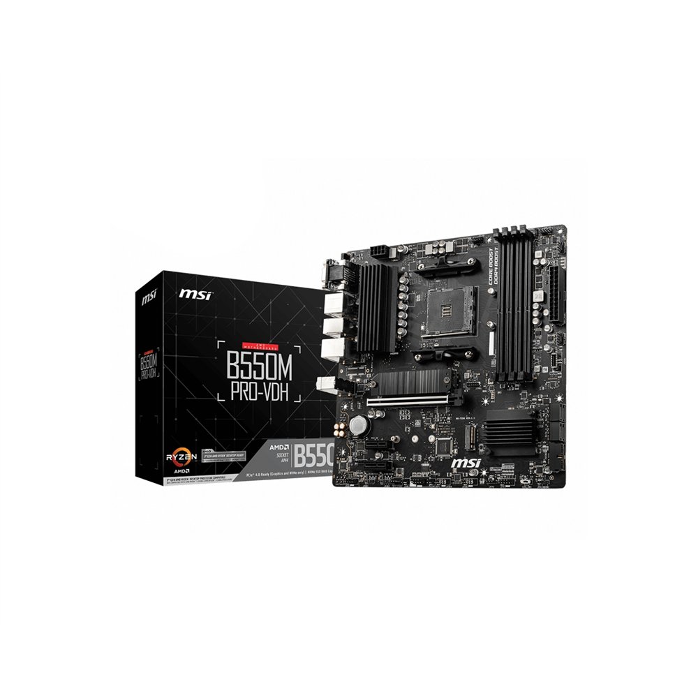 placa base msi am4 b550m ddr4 911-7c95-017