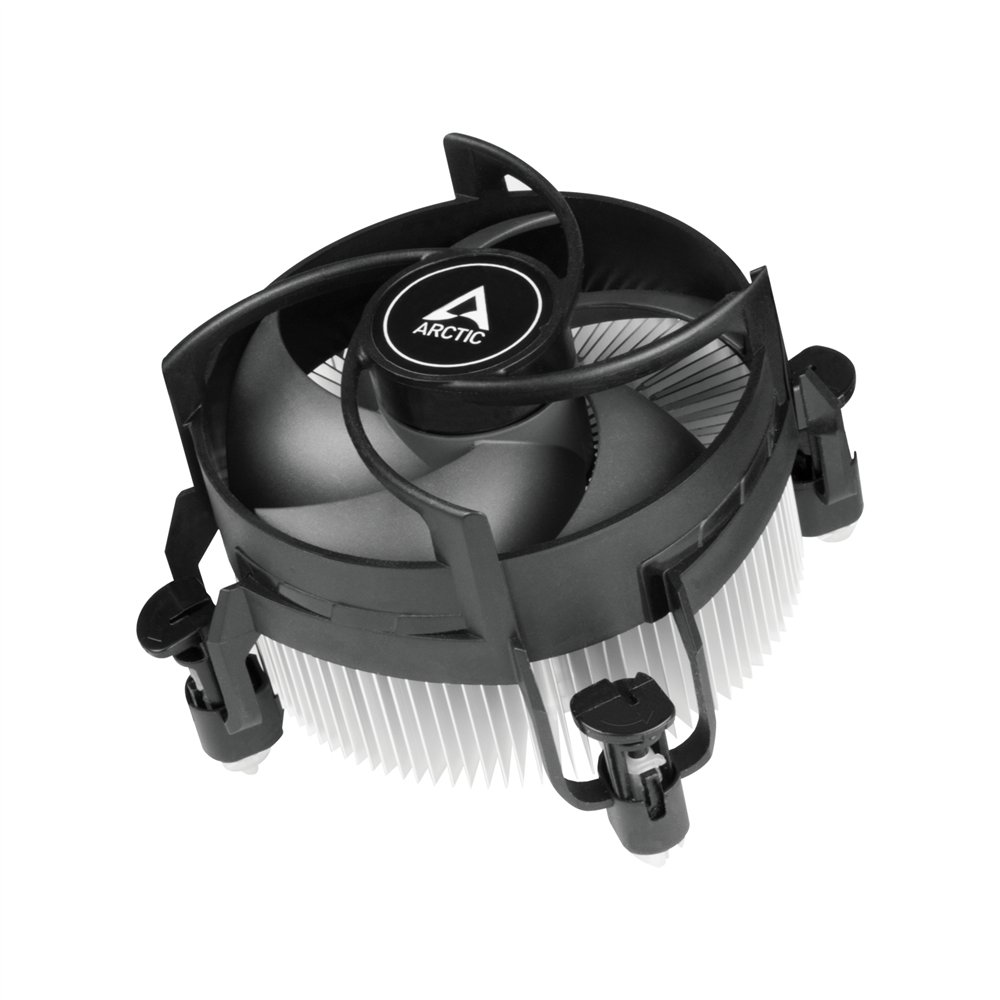 arctic alpine 17 co procesador refrigerador de aire 9,2 cm negro, plata 1 pieza(s)