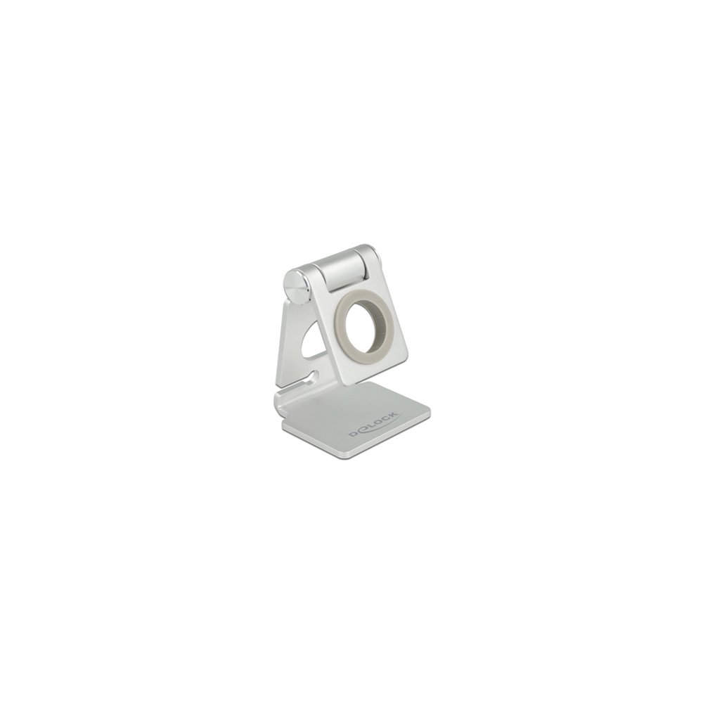 delock 18428 soporte soporte activo para teléfono móvil teléfono móvil/smartphone, reloj inteligente plata