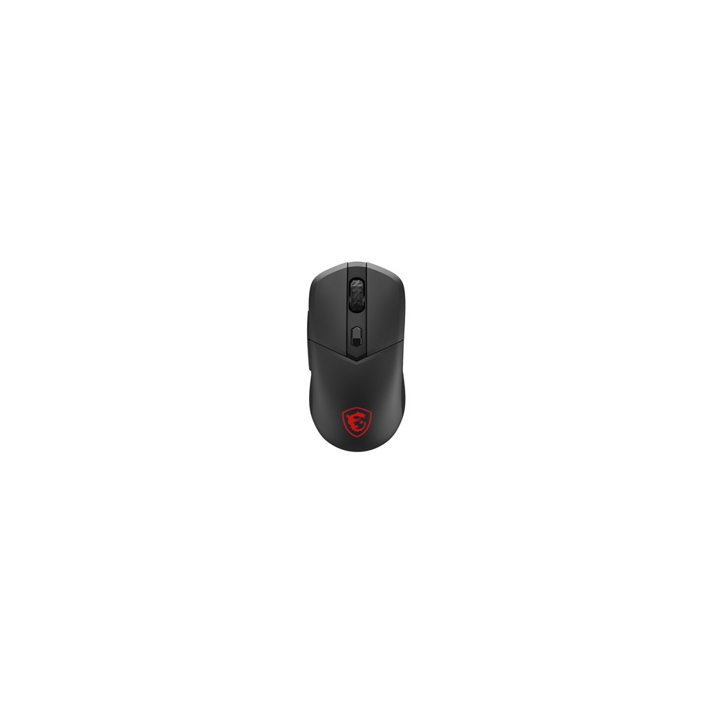 msi versa 300 ratón juego mano derecha rf wireless + bluetooth + usb type-c óptico 8000 dpi