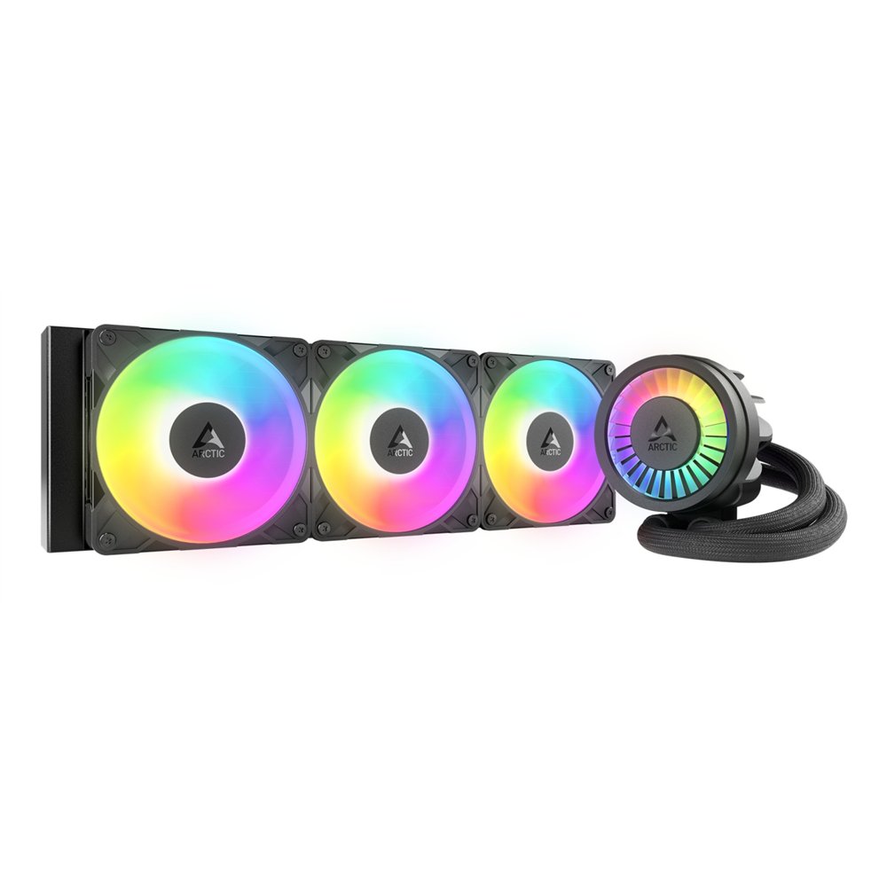 arctic liquid freezer iii pro 360 a-rgb procesador kit de refrigeración líquida 12 cm negro 1 pieza(s)